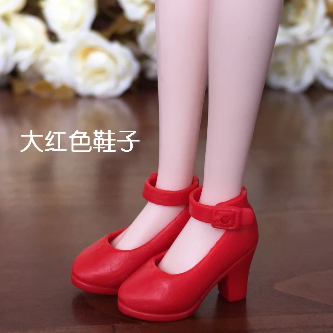 Новинка 4 пары на высоком каблуке обувь для куклы блайз 1/6 BJD кукла аксессуары Мода