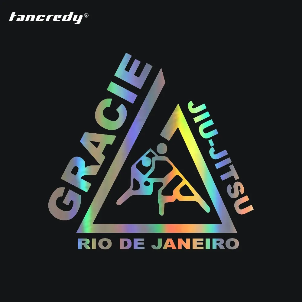 Tancredy 3D стикеры 11 5*11 см забавные Jiu Jitsu (джиу джицу) Грейси Рио де Жанейро наклейки