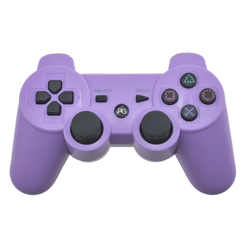 Bluetooth-контроллер для sony PS3 игрового контроллера геймпад для Play Station 3 беспроводной джойстик консоль для sony Playstation 3 SIXAXIS пульта - Цвет: Purple