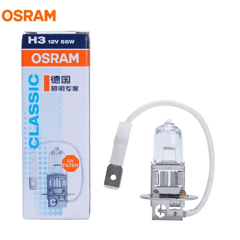 OSRAM H1 H3 H4 H7 3200 К 12 В оригинальный линии запасной Запчасти фары Противотуманные