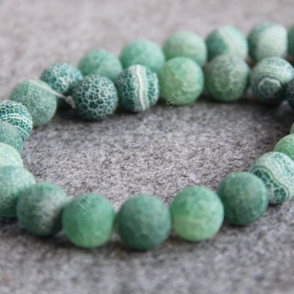 New Style 12mm Natural Green Sand Onyx Stones Beads Fit for Making Bracelet Necklace DIY Women Manual Jewelry Wholesale | Украшения и