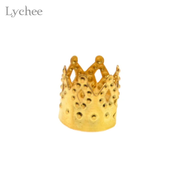 Lychee 20 шт./лот Многоцветный Сплав дреды бусины Регулируемый волос оплетка манжеты