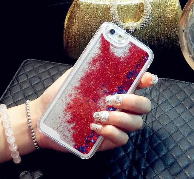 Star sand Flashing quicksand hard case for xiaomi mi6 redmi note3 huawei honor oppo vivo sony xperia cases m6 note SZ009 |