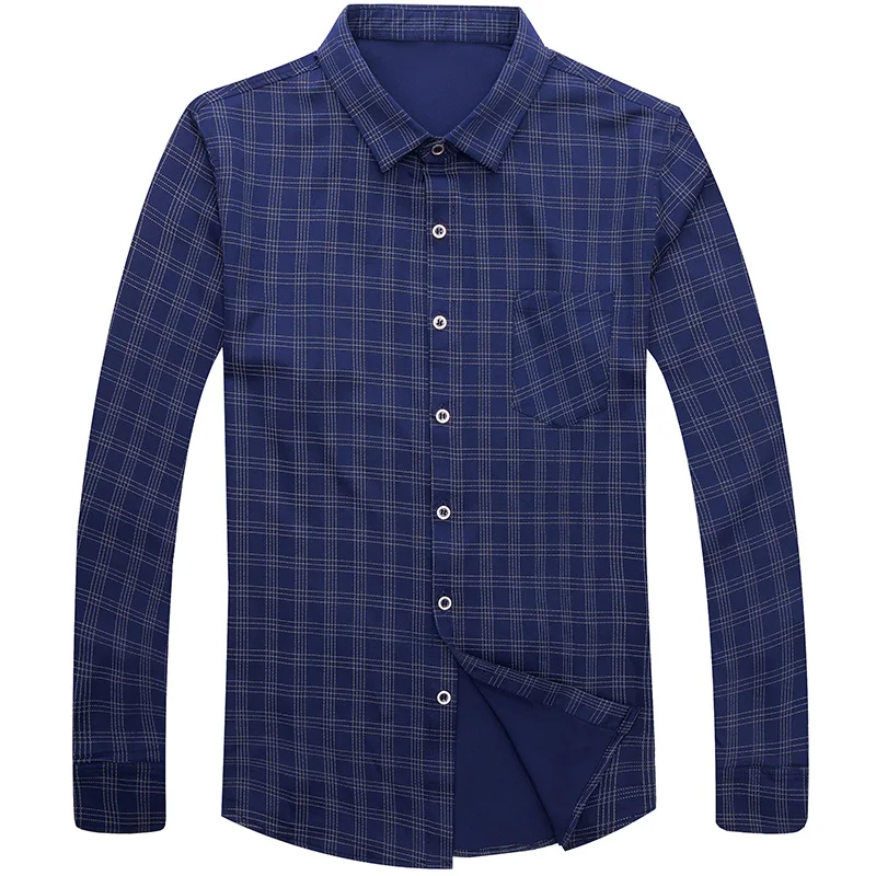 2019 social длинный рукав клетчатые дизайнерские рубашки для мужчин slim fit модная