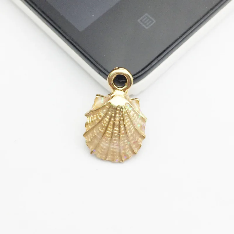 10 шт./лот морская эмалированная ракушка подвески для самостоятельного