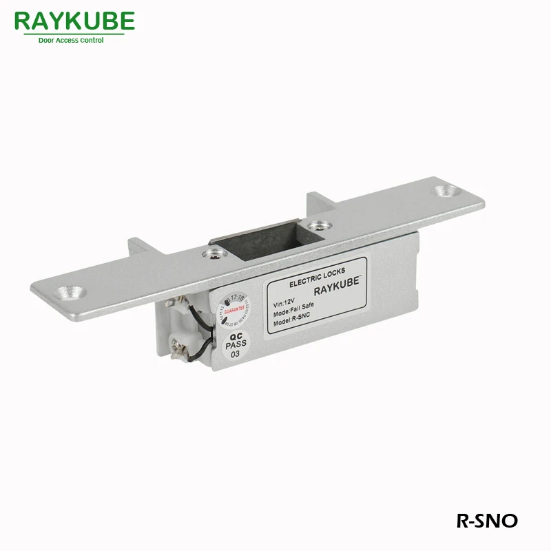 RAYKUBE NO Electronic Strike Door Lock For Access Control System Fail Secure R-SNO | Безопасность и защита