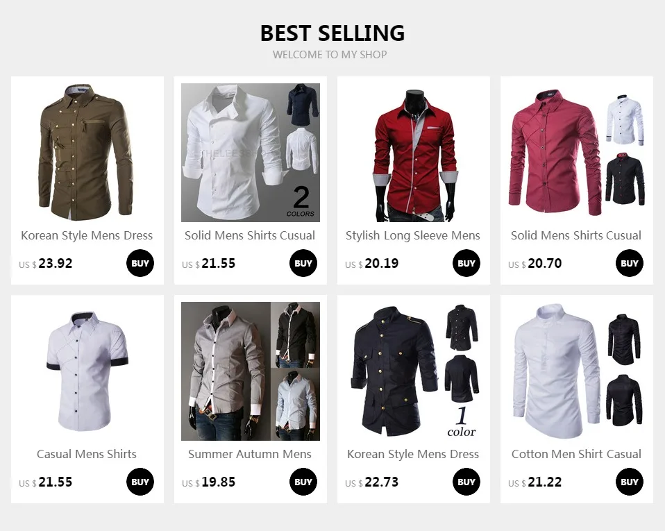 Мужская хлопковая рубашка Повседневное платье рубашка воротник стойка Camisa Masculina