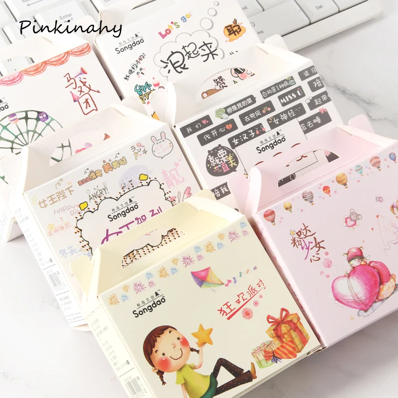 Kawaii набор декоративного скотча Васи сказочная девочка этикетка для маскирующей