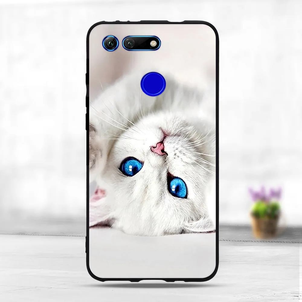 Чехол для Honor View 20 чехол Huawei V20 телефона силиконовый из ТПУ милый бампер|Бамперы| |