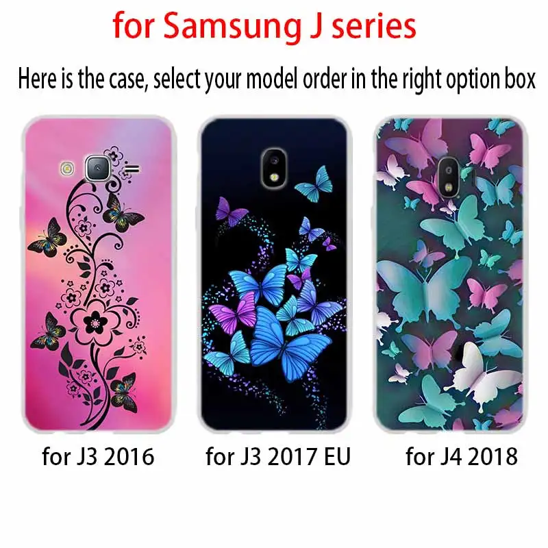Чехол для телефона Samsung Galaxy j6 J8 J7 J5 J3 J4 Plus 2018 2017 2016 J610 Prime из мягкого силикона |