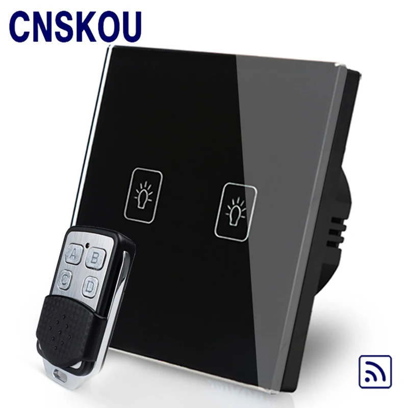 Cnskou ЕС Стандартный 2 банды 1 способ AC220 ~ 250 В Умный дом 433 мГц Дистанционное