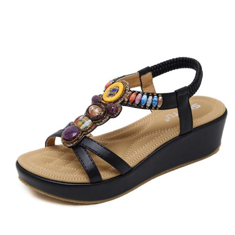 HEE GRAND/женские босоножки с украшением в виде кристаллов Новинка 2018 года модные