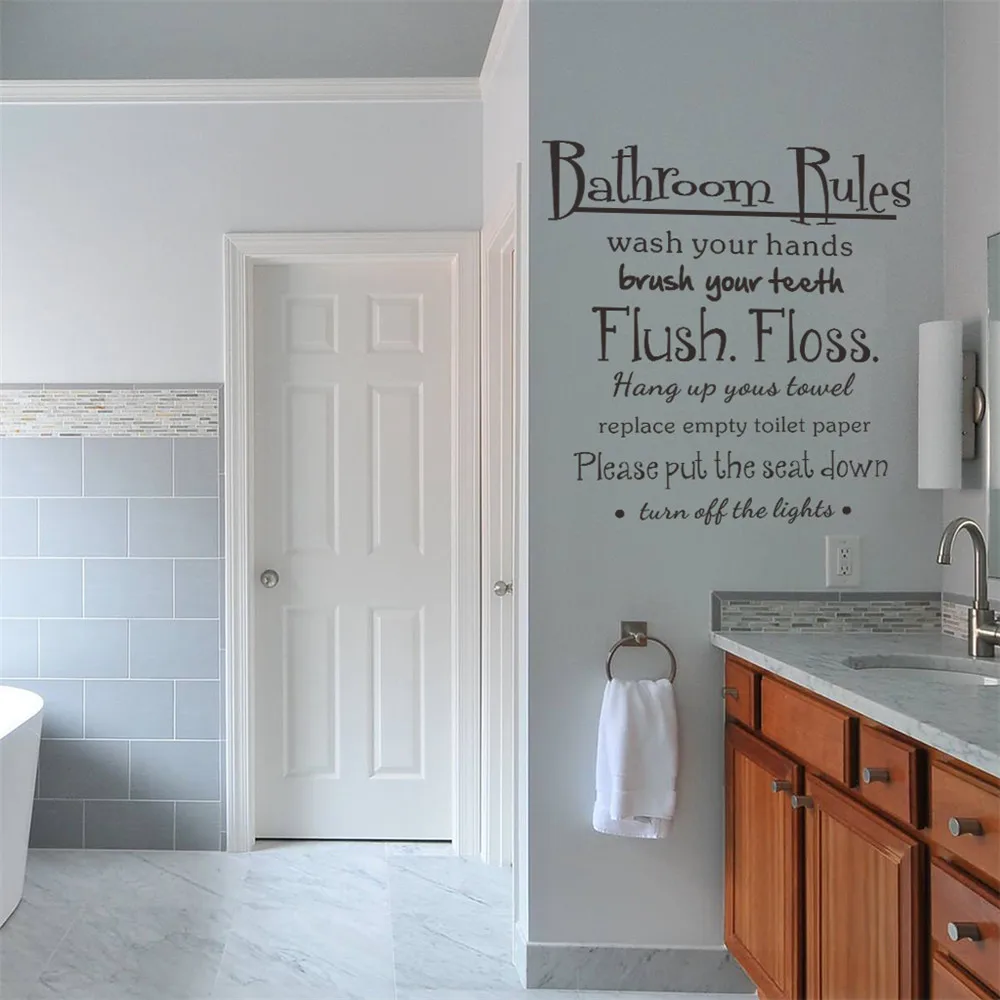 Настенные Стикеры украшение для дома виниловые наклейки сделай сам ванной