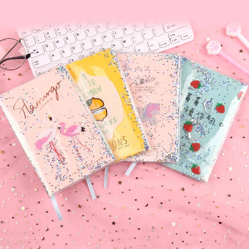 &quotСияющий фламинго&quot милый ежемесячный недельный планер дневник записная