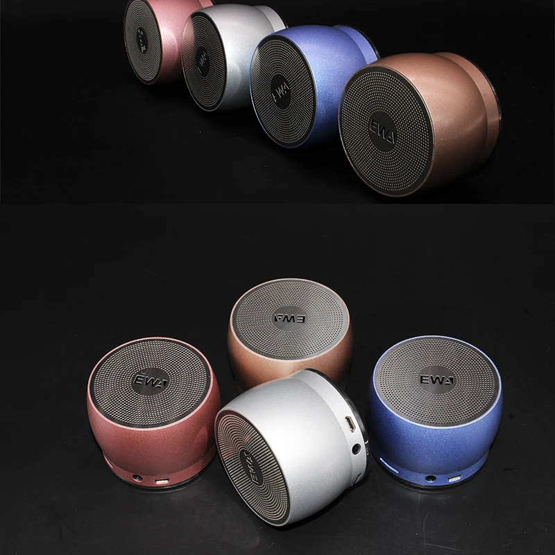 EWA A116 Bluetooth портативный динамик бас металлический материал Открытый Модный маленький динамик оригинальные EWa брендовые колонки