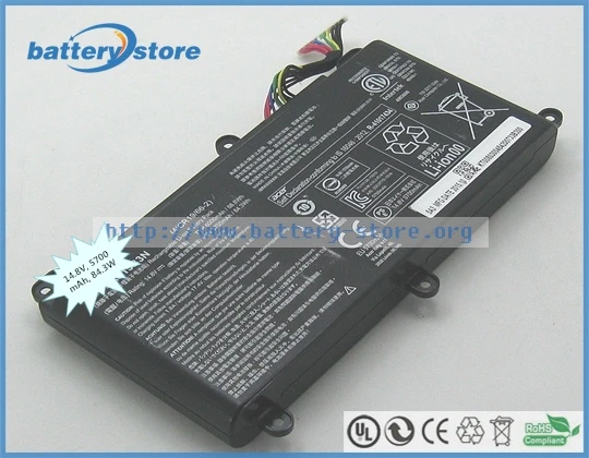 Новый оригинальный AS15B3N Predator 17 15 G9-591-713C G9-792-72S6 G9-793-718K 14 8 V аккумулятор 5700 мАч |