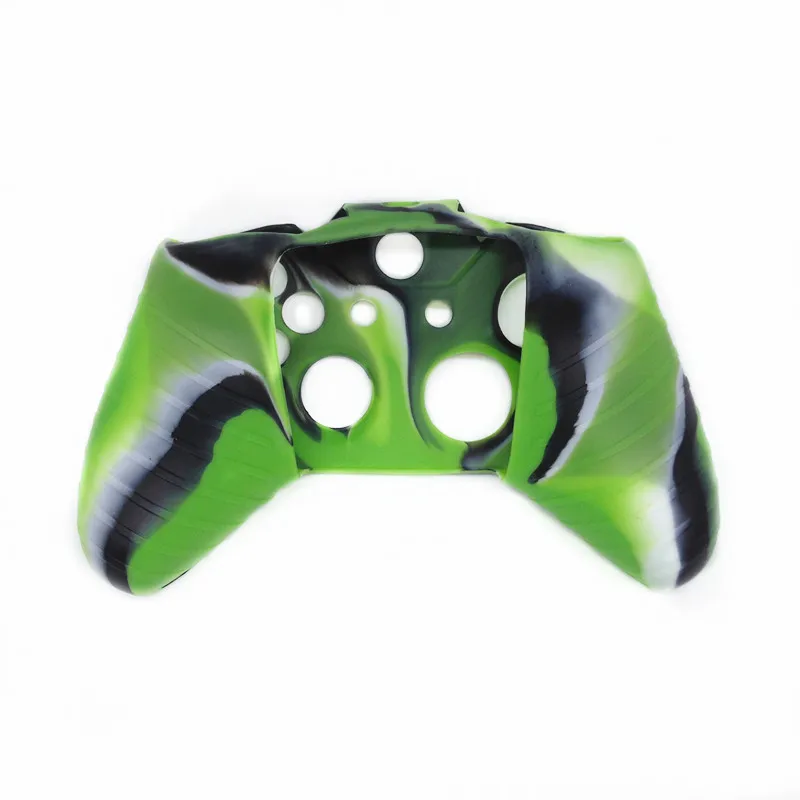 JIELI противоскользящие камуфляж Цвет силиконовая крышка кожи для xbox ONE S X