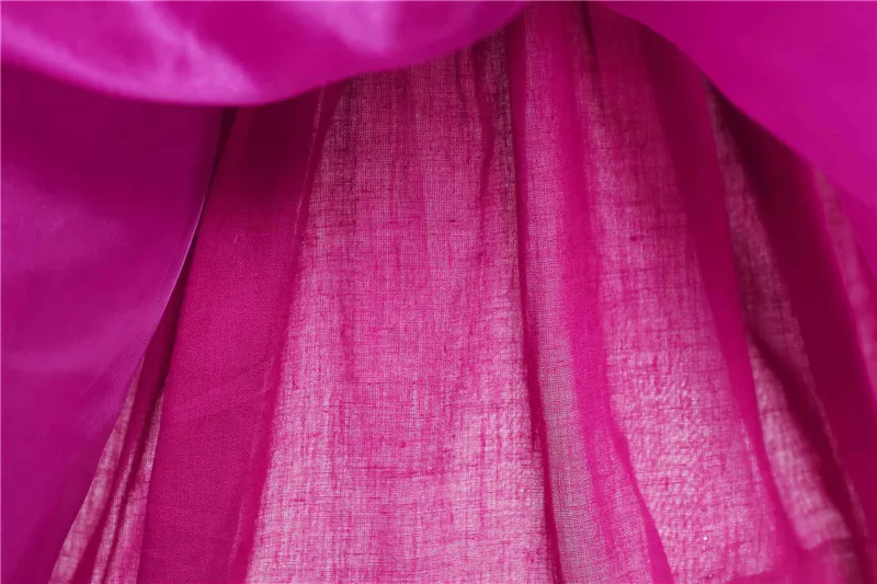 Candy Color Three-dimensional Embroidered Flower Princess Girls Dress Children Organza Pettiskirt Violet Formal | Детская одежда и