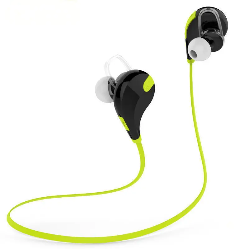 10 шт. QY7 Беспроводная Спортивная стерео гарнитура Bluetooth V4.1 наушники HIFI в ухо наушники-вкладыши для мобильного телефона