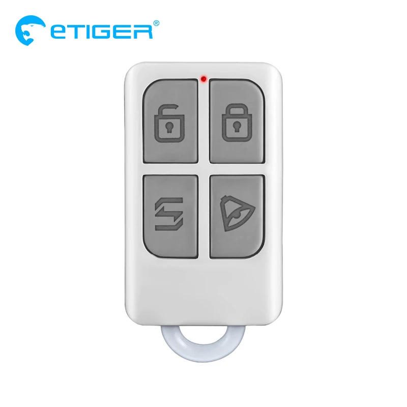 

eTiger ES-531 Portable Remote Control 4 Buttons For Etiger S4/S3b/V2 Home Alarm System