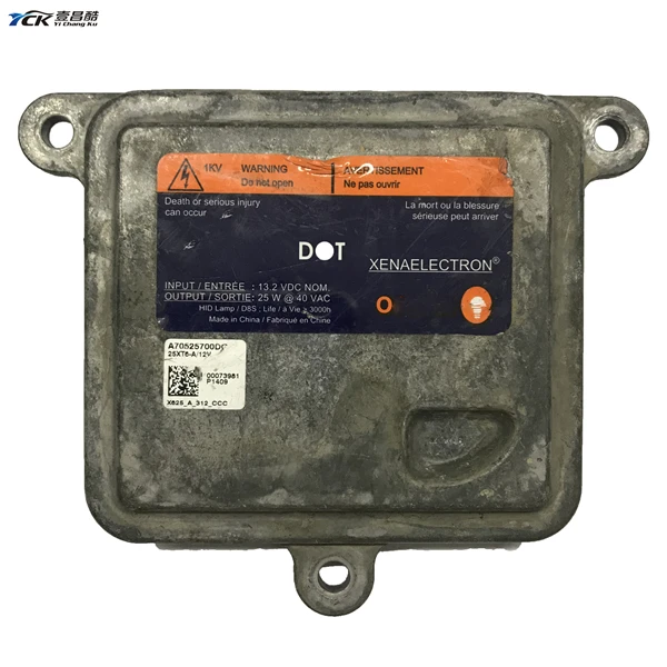 1х YCK A70525700DG HID Ксеноновые фары D8S балластный модуль используется автомобильный аксессуар 12 в 25 Вт