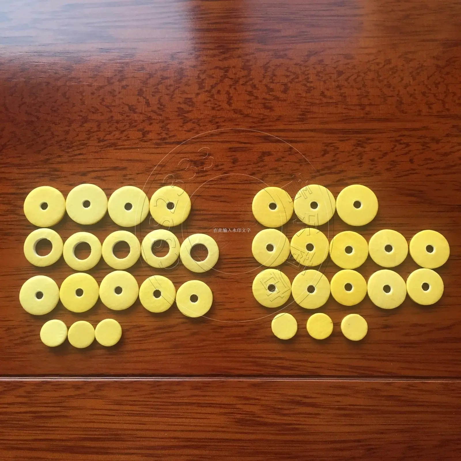 2 компл. флейта колодки: Открытое отверстие колодки 17 открыть и 16 закрыть