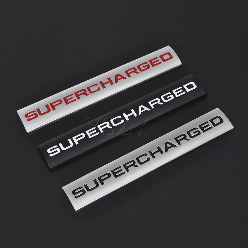 Эмблема-наклейка на автомобиль авто значок наклейка для спорта Supercharged Land Rover Range Rover Audi A4 A5 A6 Q3 Q5 VW Volkswagen автомобильный Стайлинг