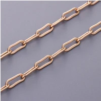 Gold Новая цепь аксессуары DIY коробка цепь одежда цепь ожерелье изготовление медные детали цепочки - Цвет: Gold