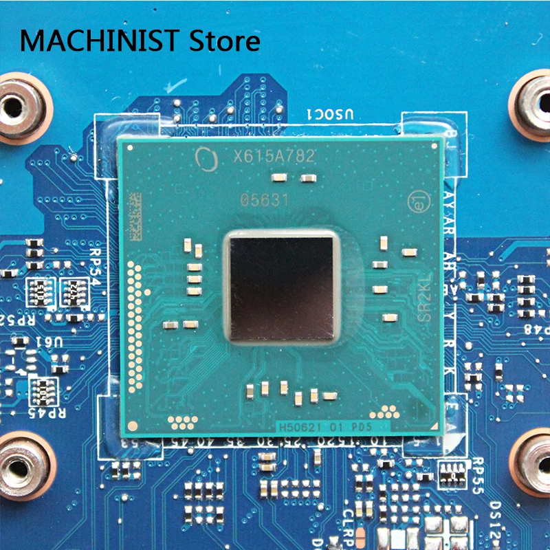 Оригинальная материнская плата для ноутбука HP 15 AY 250 G5 BDL50 LA D702P REV1.0 SR2KL N3710 860165 601