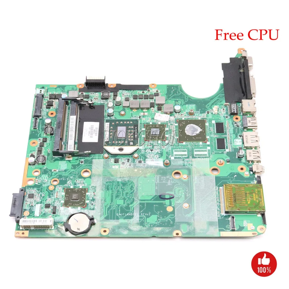 NOKOTION 574681-001 материнская плата для ноутбука hp Pavilion DV7 DV7-3000 DAUT1AMB6E1 DAUT1AMB6E0 M92 чипсет 512 Мб DDR2 Бесплатный процессор