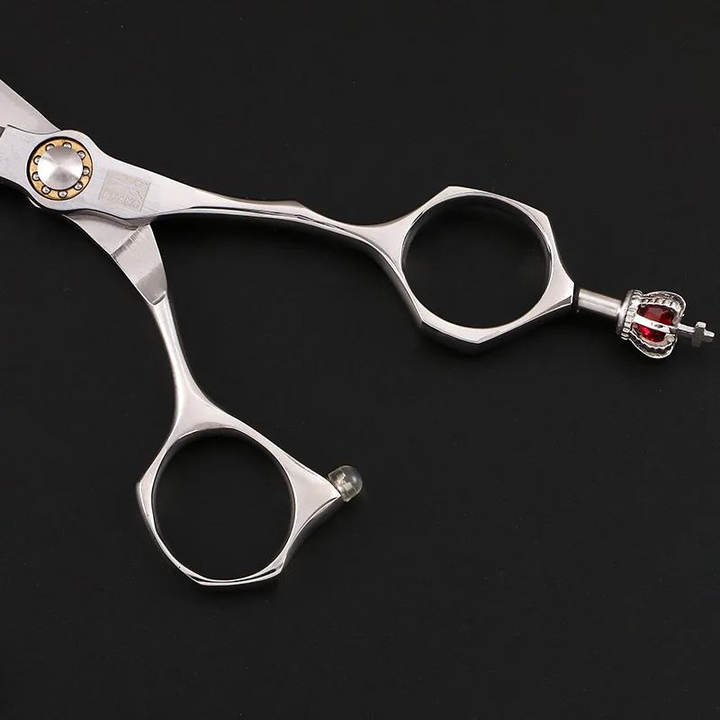 

Freelander 6.0 "Japan 440c Silver Crown Hair Scissors for Barber or Home use