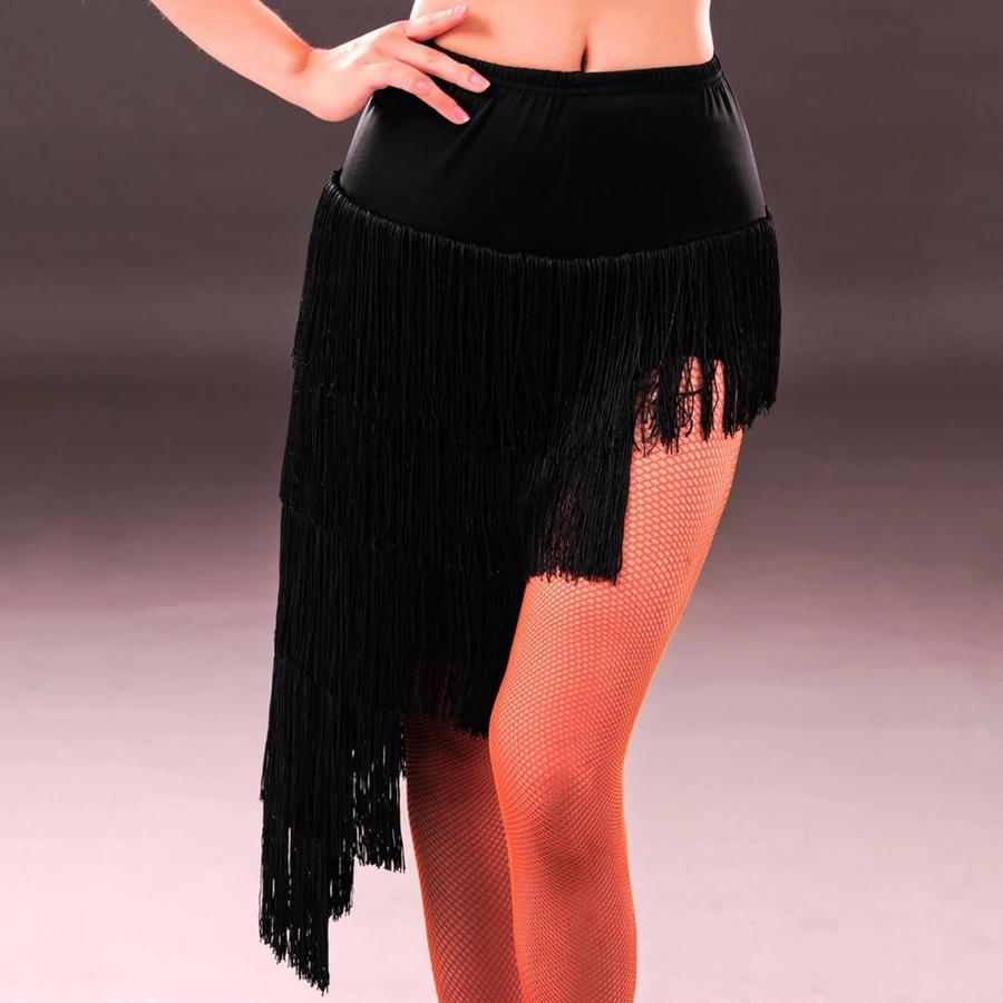 

2018 Fringe Tassel Black Dress Salsa Dance Dresses Women Latin Practice Dress Ballroom Dance Women Dance Wear Cha Cha