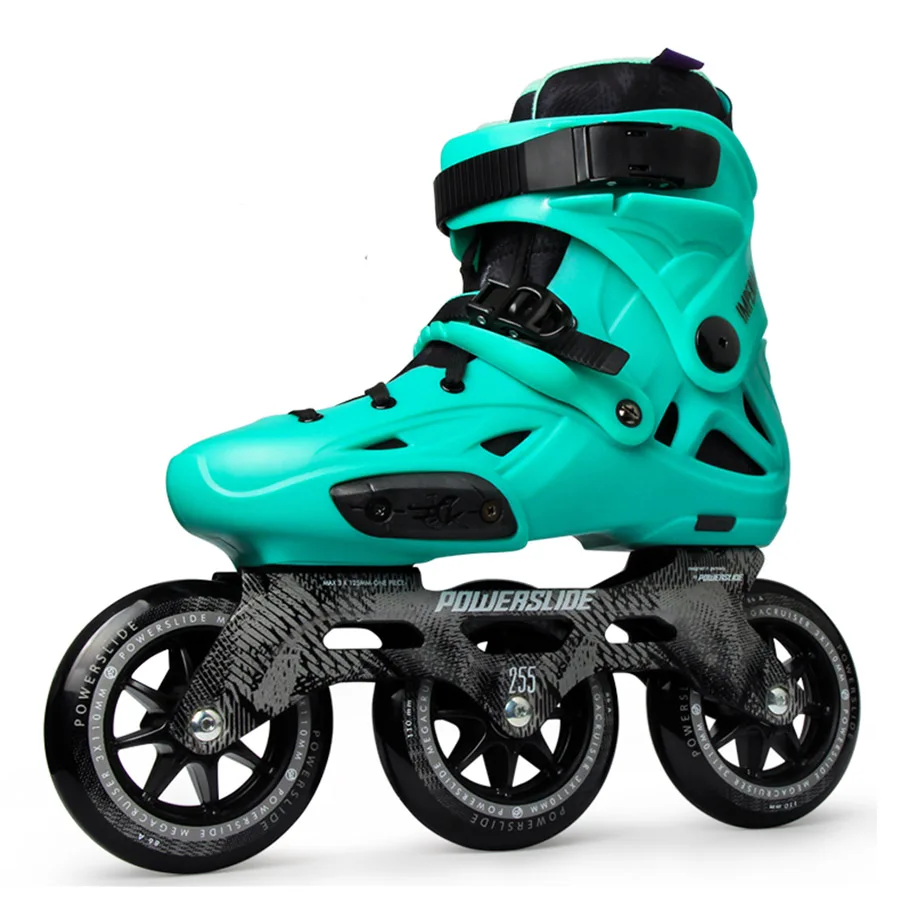 Powerslide Imperial 3*110 мм скоростные роликовые коньки уличные Взрослые роликовые коньки обувь для катания на роликах коньки для катания на коньках Adulto