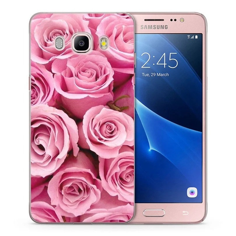 Case For Samsung Galaxy A3 A5 2015 2017 prime J1 J2 J3 J5 J7 TPU Colorful Soft Flora Flower Face Painted Design Fundas C078 |