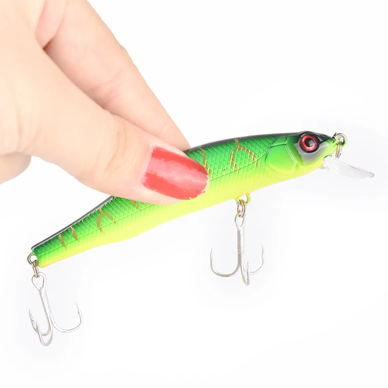

1Pc Fishing Lures Sinking Minnow Wobblers Crankbait 10cm 11.7g Hard Baits 2#