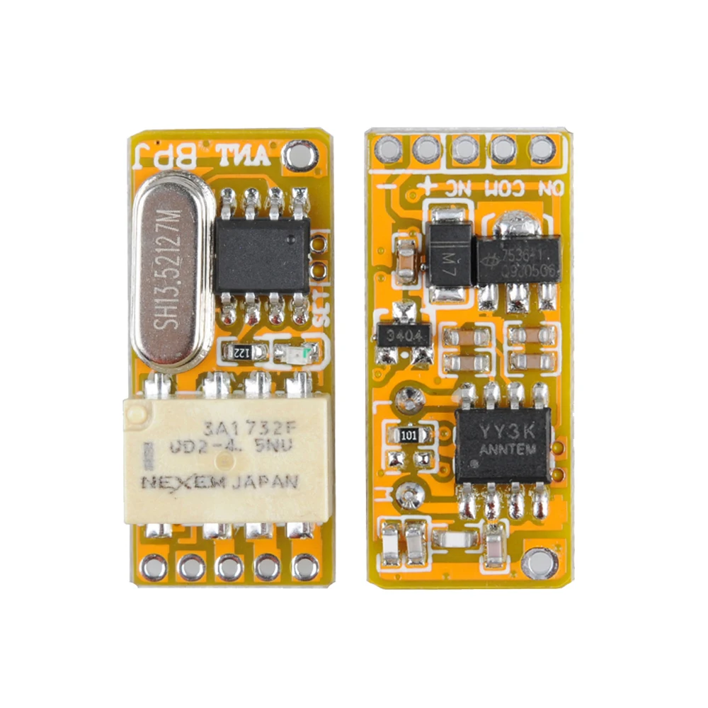RF 1CH мини переключатель дистанционного управления DC3.7V 9V 12V 24V Универсальный