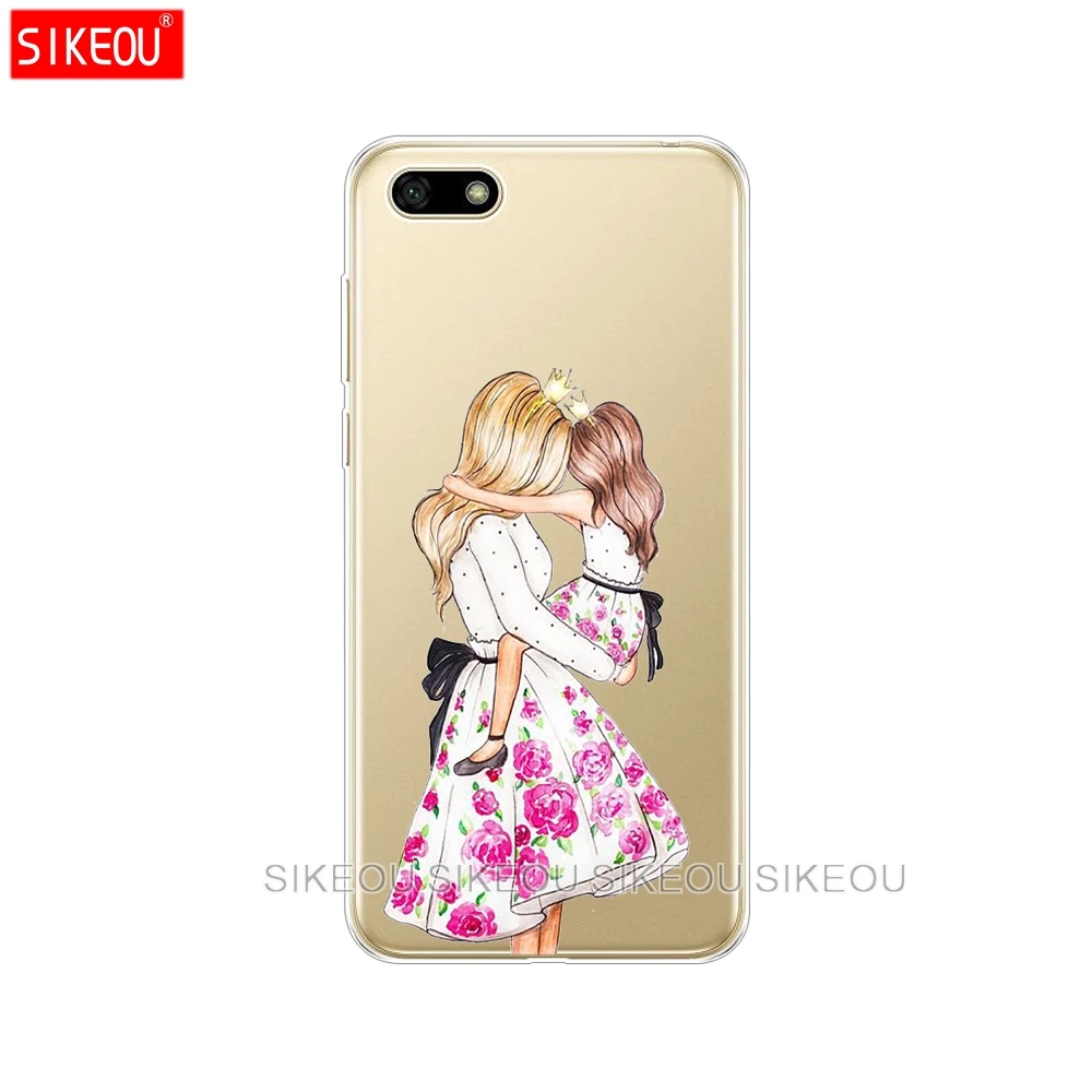 11014 Силиконовый чехол для телефона huawei Honor 7A PRO 7C Y5 Y6 Y7 Y9 Prime Baby Mom Girl dad super - Цвет: 11014