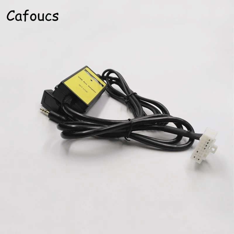 Адаптер Cafoucs для Mazda Aux Usb MP3 автомобильный музыкальный адаптер CD аудио зарядное