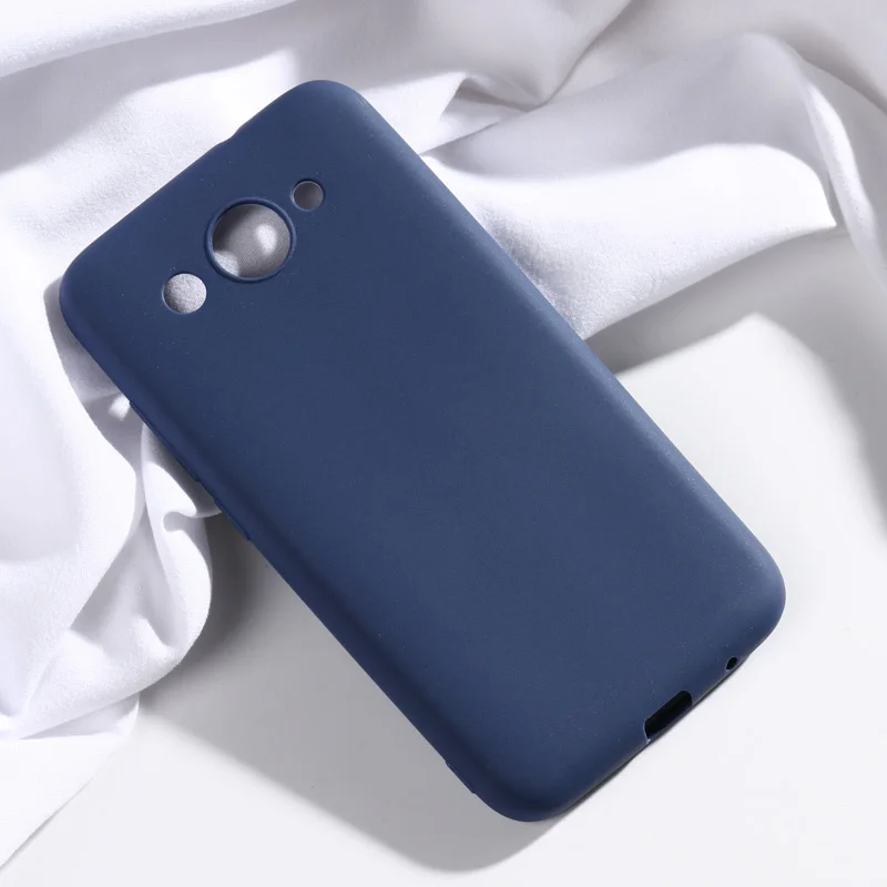 Dark Blue Конфеты чехол для huawei Y3 Y9 Prime Y7 Y6 Y5 Чехол Мягкий силиконовый чехол для телефона для huawei Honor 8X 8A 9 10 Lite 20 Pro 8S - Цвет: Dark Blue