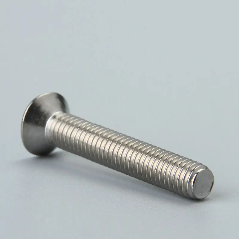 100pcs/lot M1.6/M2/M2.5/M3/M4/M5/M6*L DIN965 Stainless steel A4 Flat Head Machine Screw SUS 316 | Обустройство дома