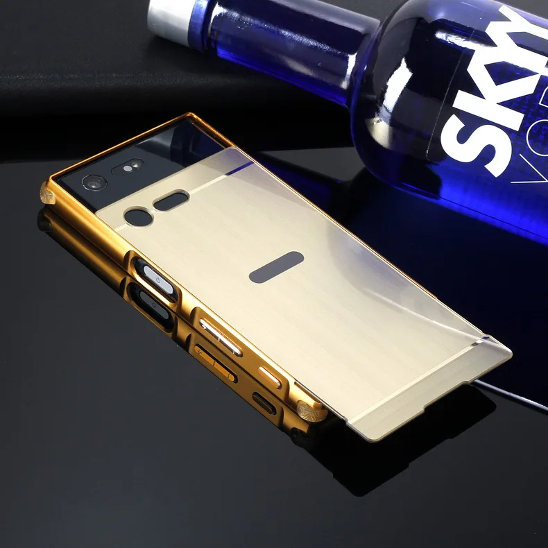 Luxury Anti-knock Protective Aluminum Metal Frame Case For Sony Xperia X Compact Cover for x mini |