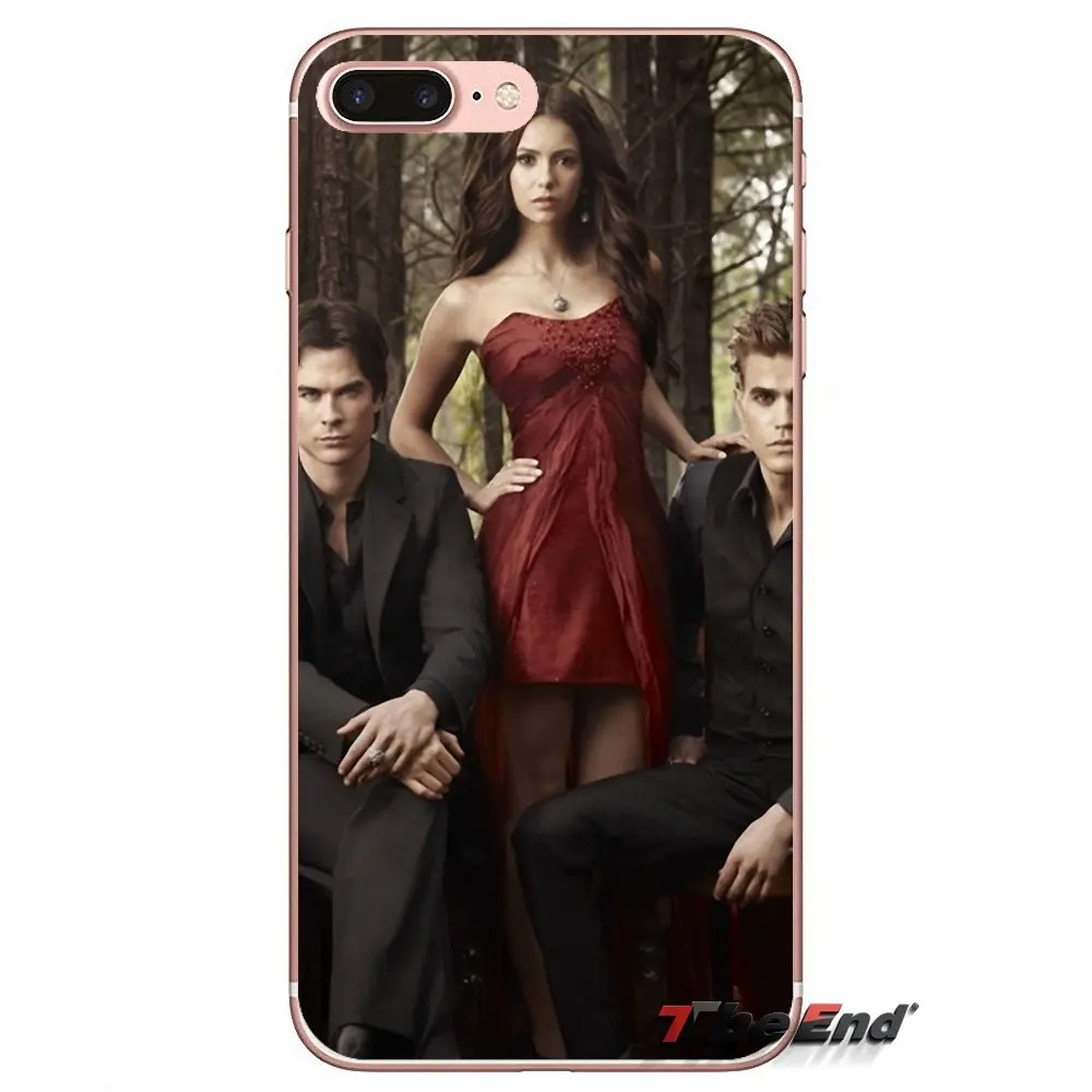Чехол для Телефона iPhone X 4 4S 5 5S 5C SE 6 6S 7 8 Plus Samsung Galaxy J1 J3 J5 J7 A3 A5 2016 2017 tv show The Vampire Diaries |