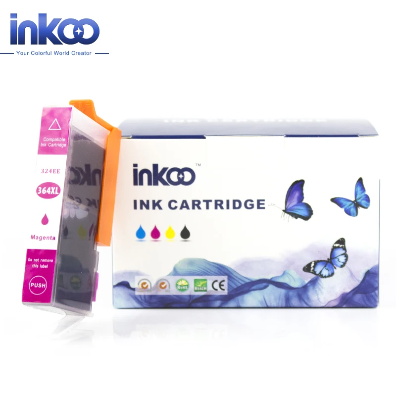 Inkoo 5PK 364XL картридж совместимый для HP 364 картриджи XL Deskjet 3070A Photosmart 5510 6510 C510a