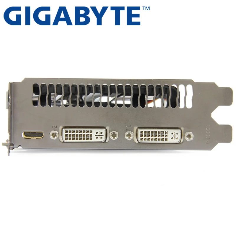 Видеокарта GIGABYTE оригинальная Видеокарта GTX 550Ti 1 ГБ 192Bit GDDR5 для nVIDIA Geforce GTX 550 Ti HDMI DVI используется GTX 650 750