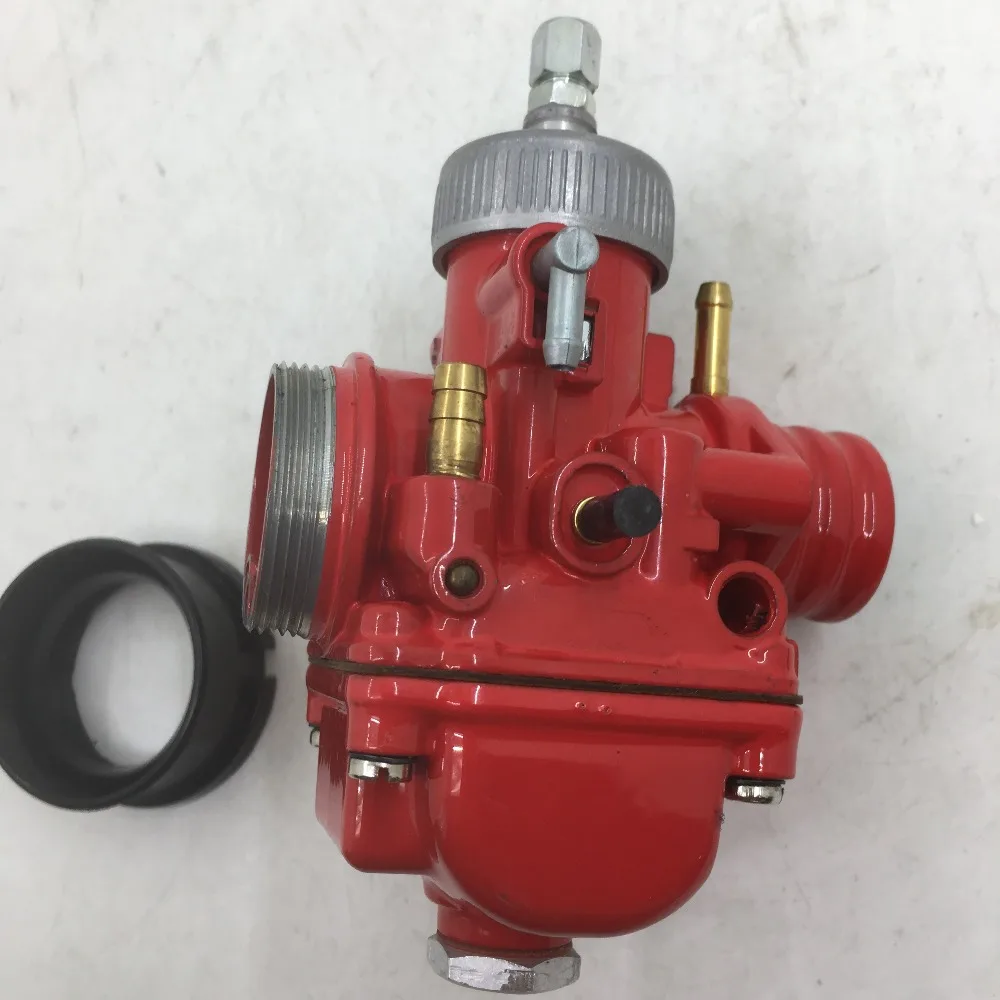 Cherryberg красный Карбюратор carb для Модель DELLORTO PHBG DS 21 мм Racing w пластиковая крышка ручной дроссель caraberetor vergaser+ крышка