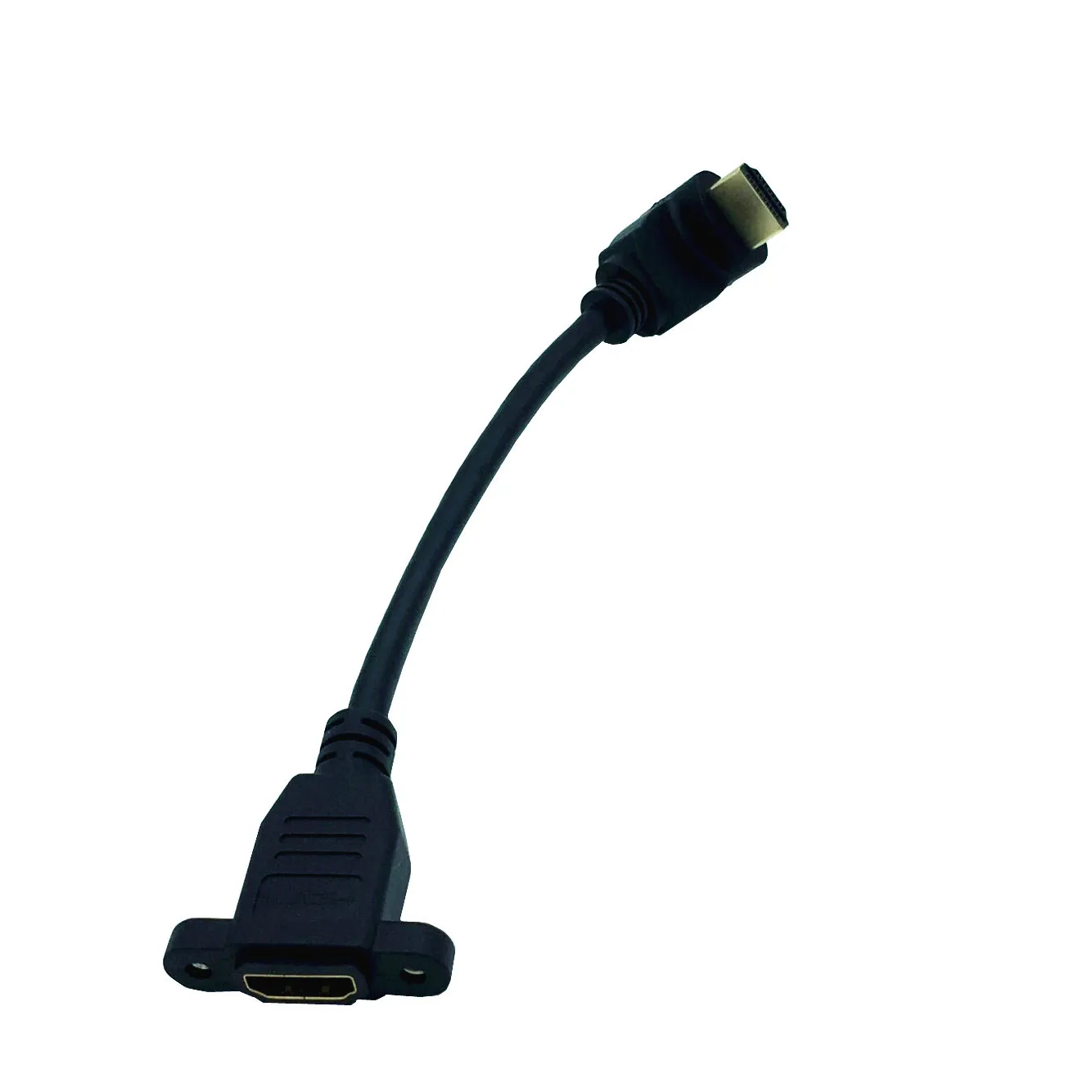 Кабель HDMI 4K * 2k 2 0 В 60 Гц панельный монтажный удлинитель с углом понижения штырь