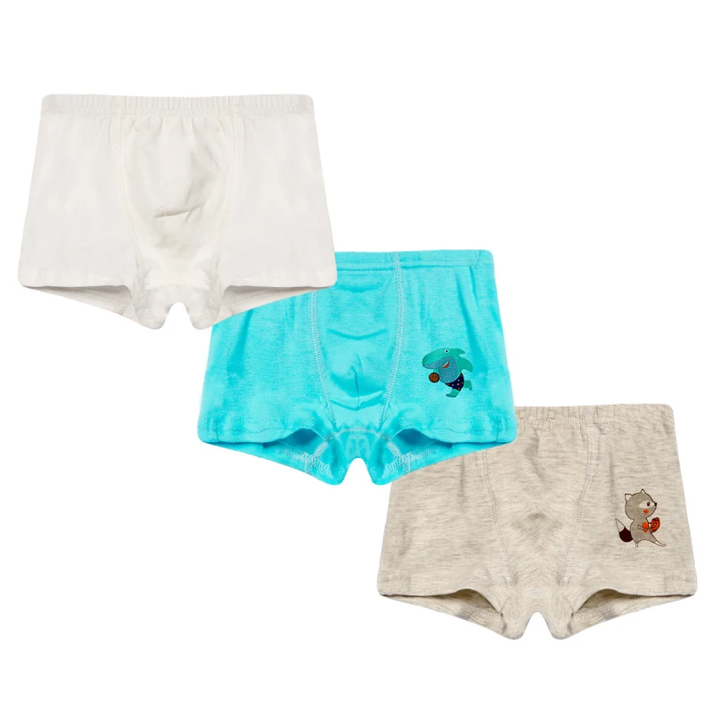 3 шт./Лот Детские хлопковые трусы с принтом|Трусики| |