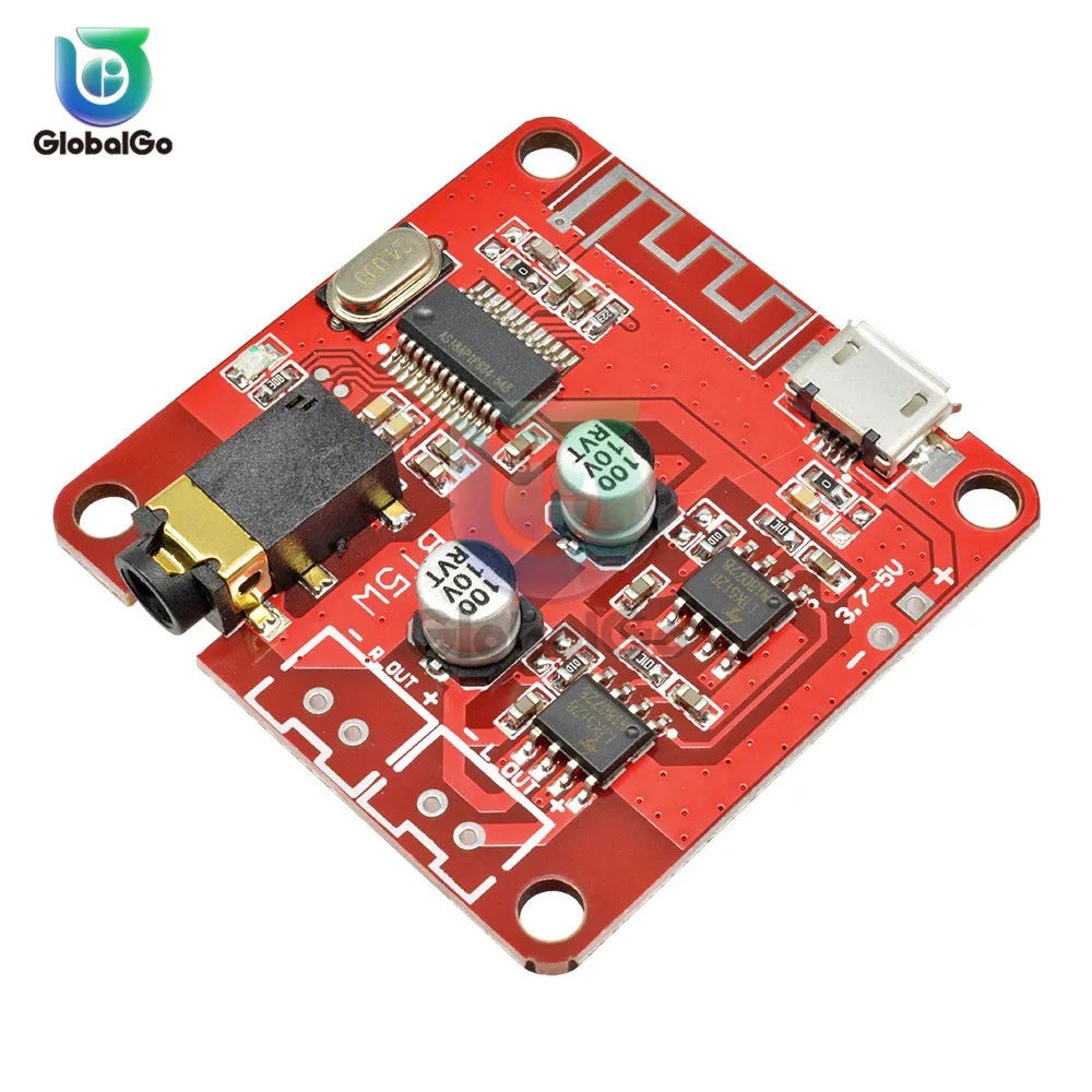 Плата декодера автомобильного динамика 5 Вт + USB MP3 Bluetooth 4 2 усилителя звука модуль