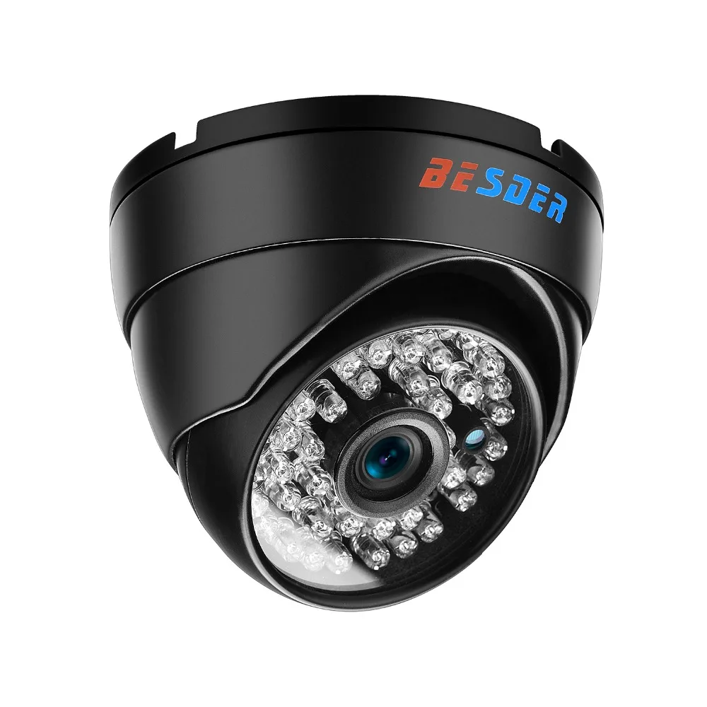 Камера видеонаблюдения BESDER Full HD 1080 P Hi3516C IMX291 IP P2P ONVIF с металлическим датчиком