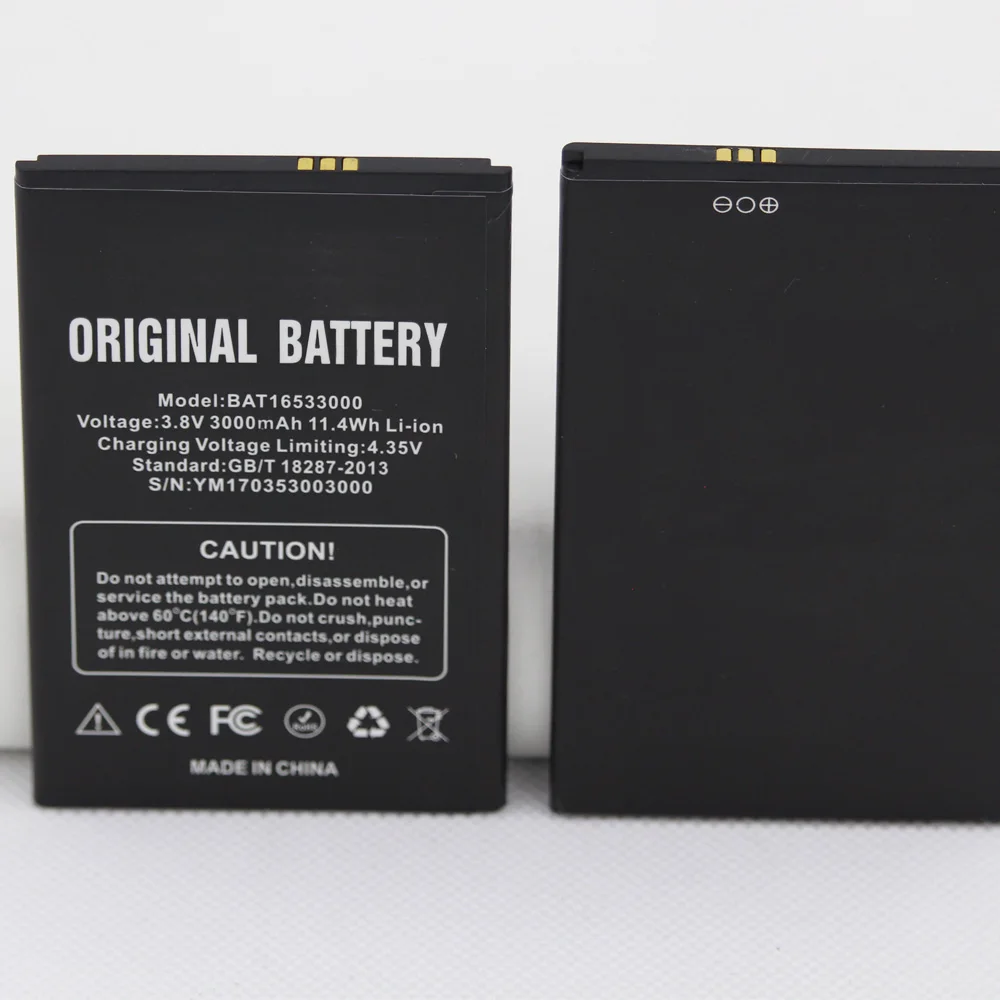 

3000mAh Battery for Doogee X9/x9 pro BAT16533000 Batteries